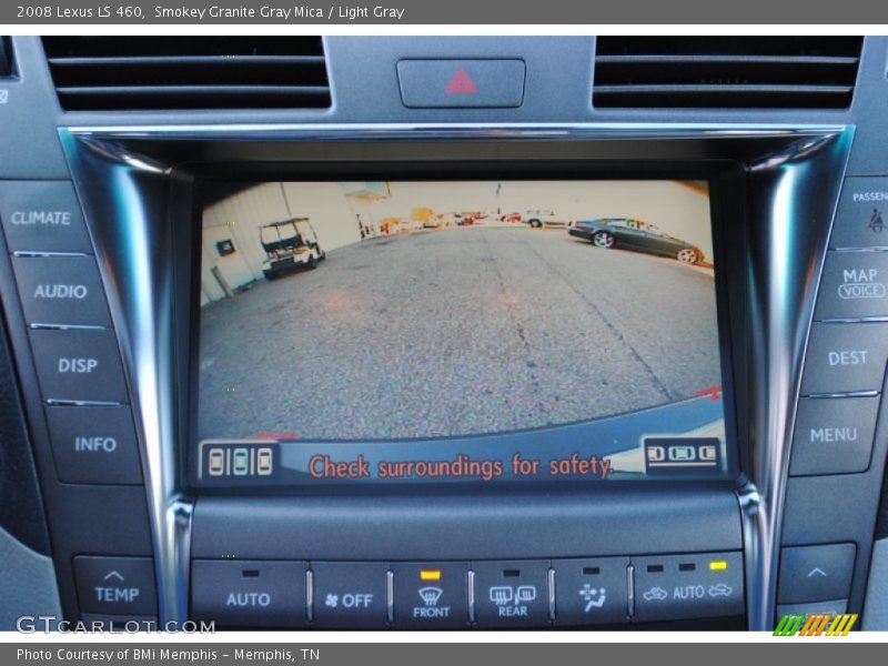 Smokey Granite Gray Mica / Light Gray 2008 Lexus LS 460