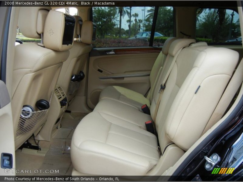 Black / Macadamia 2008 Mercedes-Benz GL 320 CDI 4Matic