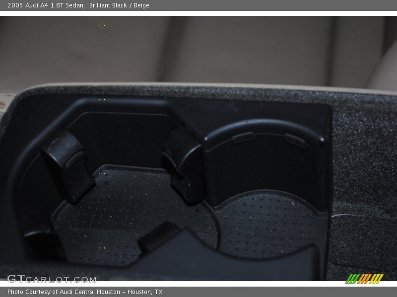 Brilliant Black / Beige 2005 Audi A4 1.8T Sedan