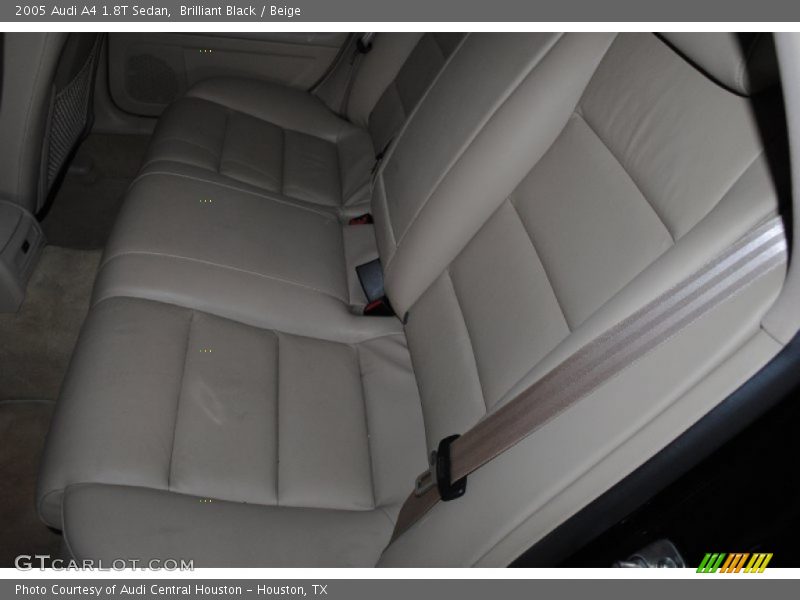 Brilliant Black / Beige 2005 Audi A4 1.8T Sedan