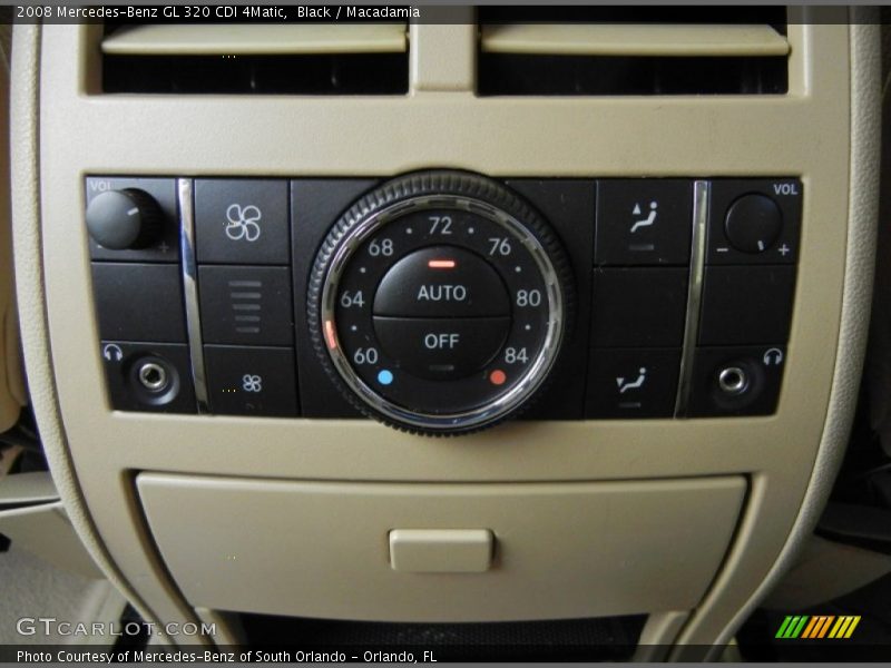 Black / Macadamia 2008 Mercedes-Benz GL 320 CDI 4Matic