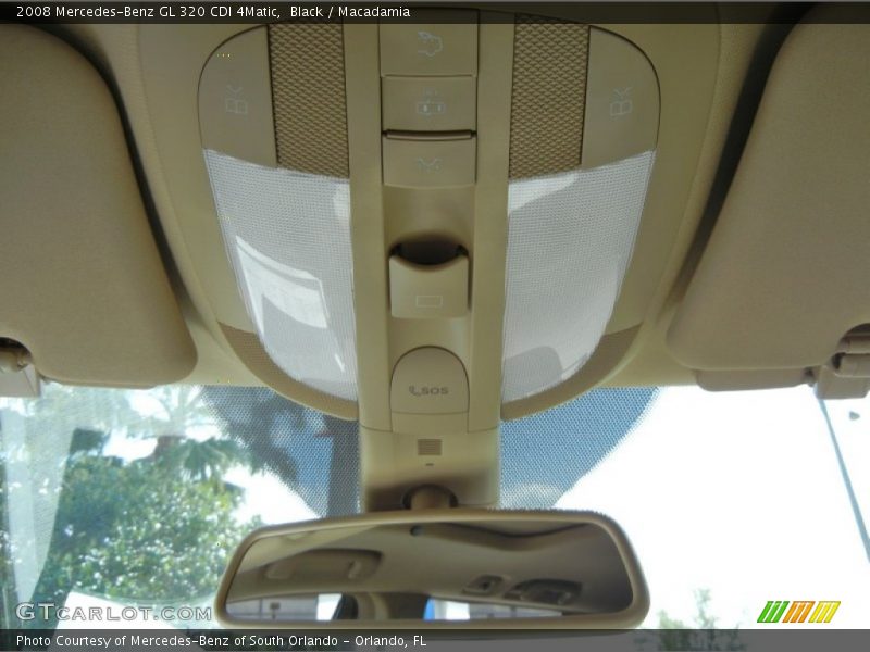 Black / Macadamia 2008 Mercedes-Benz GL 320 CDI 4Matic