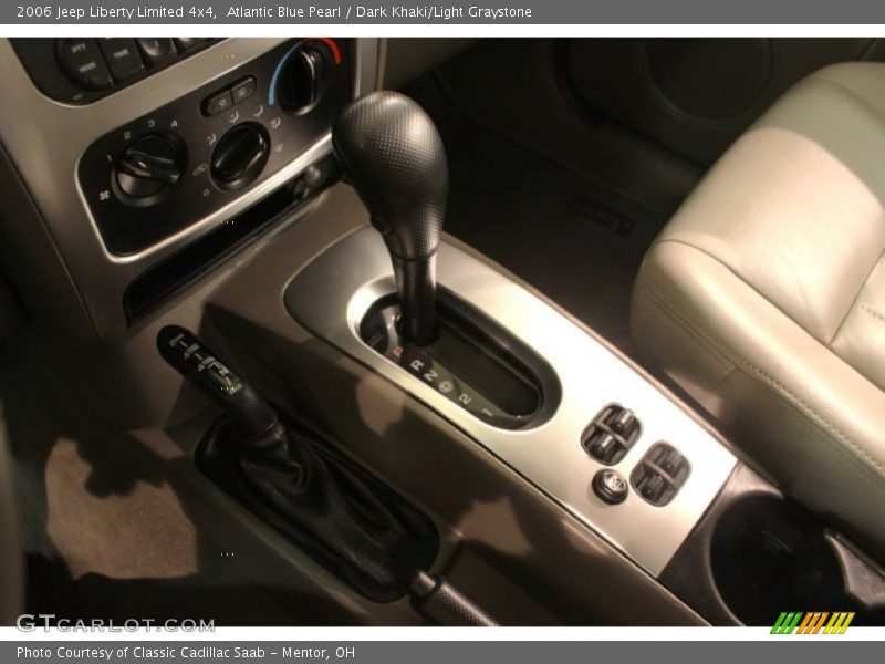 Atlantic Blue Pearl / Dark Khaki/Light Graystone 2006 Jeep Liberty Limited 4x4