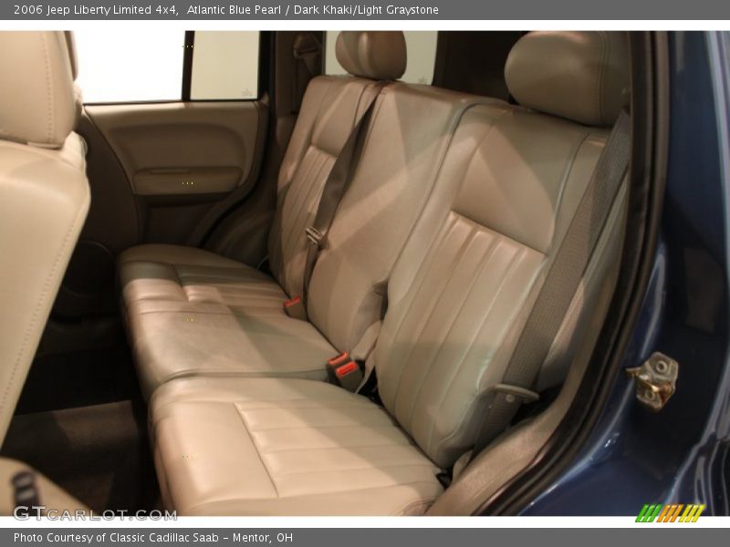 Atlantic Blue Pearl / Dark Khaki/Light Graystone 2006 Jeep Liberty Limited 4x4