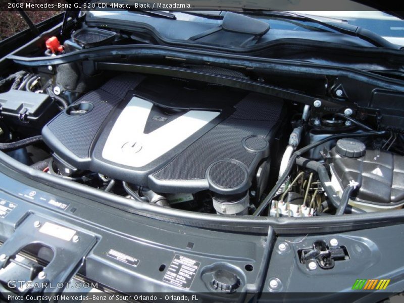 Black / Macadamia 2008 Mercedes-Benz GL 320 CDI 4Matic