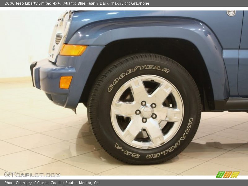 Atlantic Blue Pearl / Dark Khaki/Light Graystone 2006 Jeep Liberty Limited 4x4