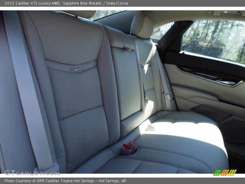 Sapphire Blue Metallic / Shale/Cocoa 2013 Cadillac XTS Luxury AWD