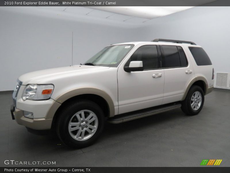 Front 3/4 View of 2010 Explorer Eddie Bauer