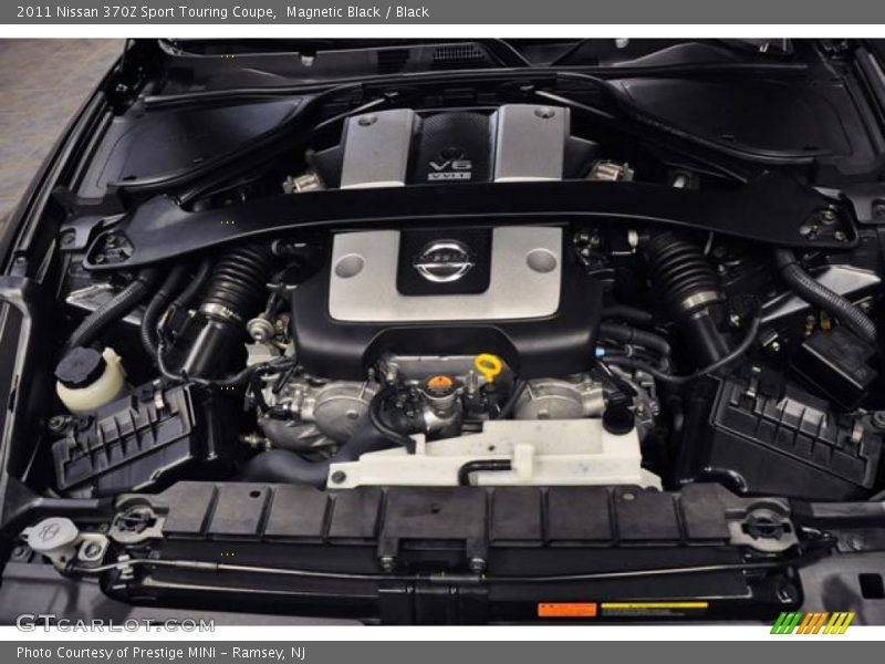Magnetic Black / Black 2011 Nissan 370Z Sport Touring Coupe