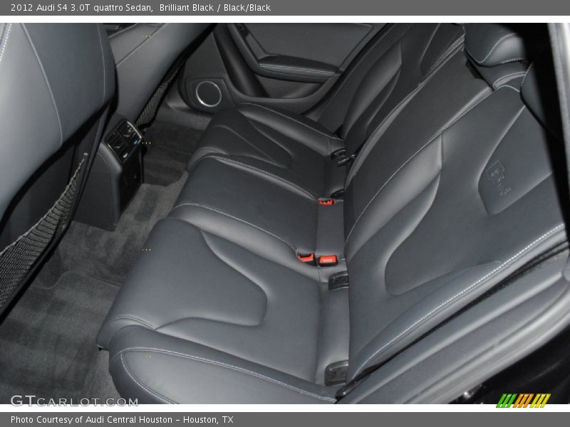 Brilliant Black / Black/Black 2012 Audi S4 3.0T quattro Sedan