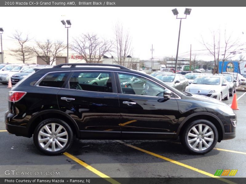 Brilliant Black / Black 2010 Mazda CX-9 Grand Touring AWD