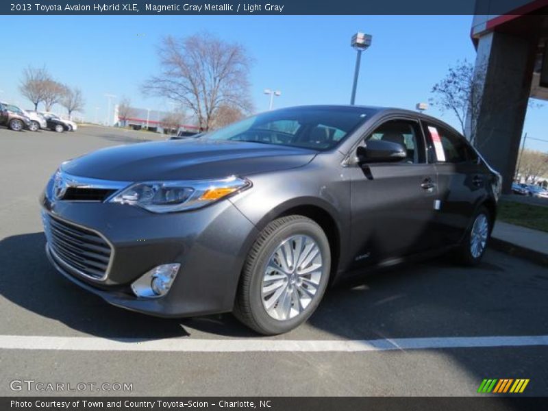 Magnetic Gray Metallic / Light Gray 2013 Toyota Avalon Hybrid XLE