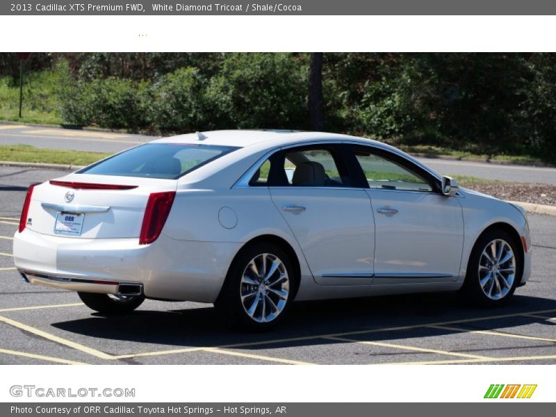 White Diamond Tricoat / Shale/Cocoa 2013 Cadillac XTS Premium FWD