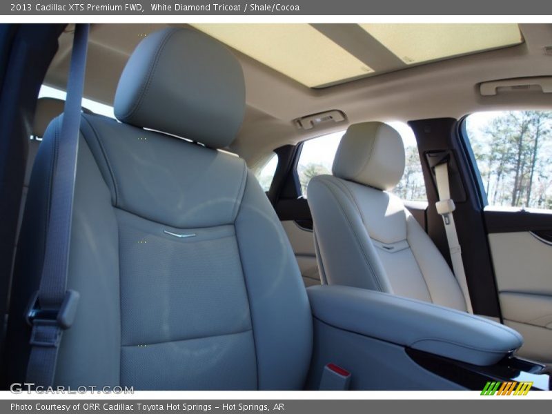White Diamond Tricoat / Shale/Cocoa 2013 Cadillac XTS Premium FWD