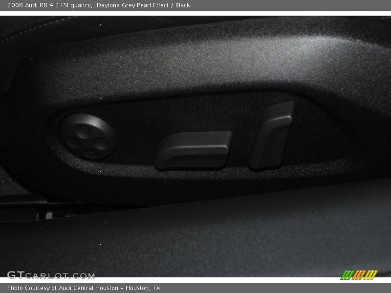 Daytona Grey Pearl Effect / Black 2008 Audi R8 4.2 FSI quattro