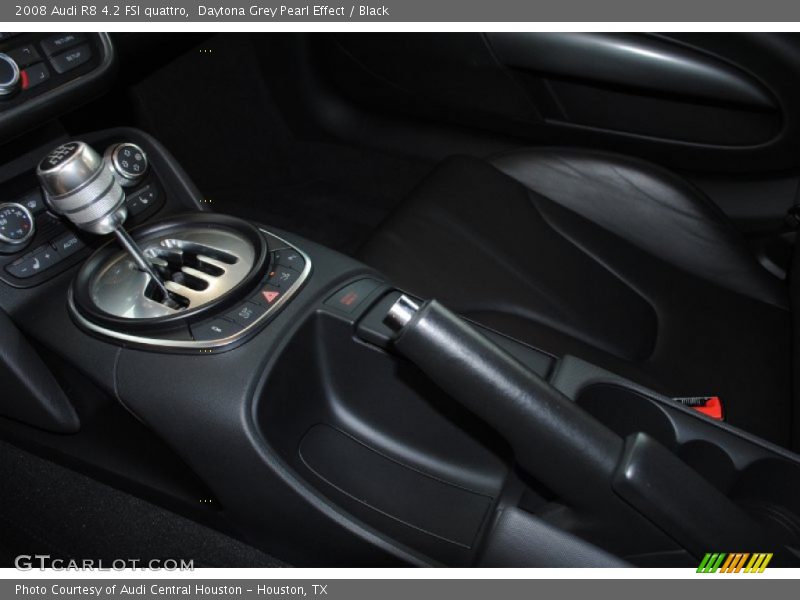 Daytona Grey Pearl Effect / Black 2008 Audi R8 4.2 FSI quattro