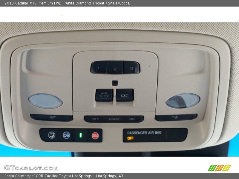 White Diamond Tricoat / Shale/Cocoa 2013 Cadillac XTS Premium FWD