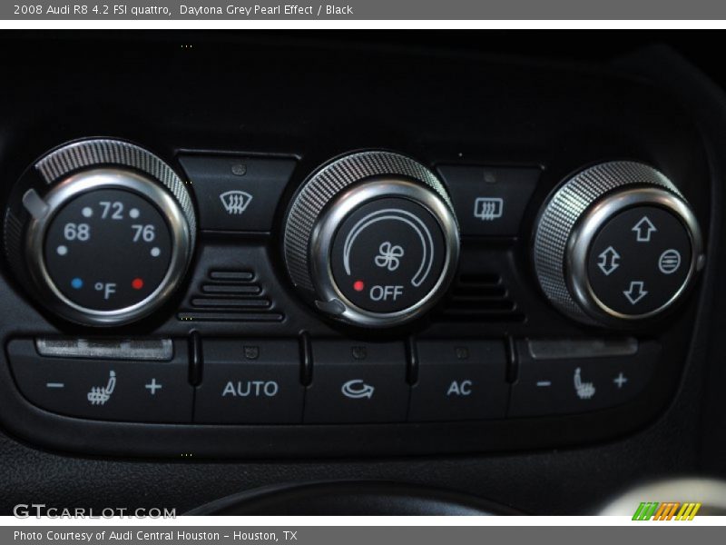 Controls of 2008 R8 4.2 FSI quattro