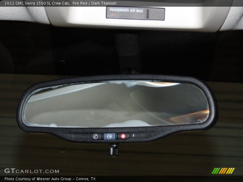 Fire Red / Dark Titanium 2011 GMC Sierra 1500 SL Crew Cab