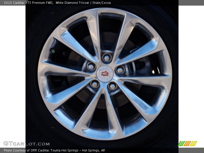 White Diamond Tricoat / Shale/Cocoa 2013 Cadillac XTS Premium FWD