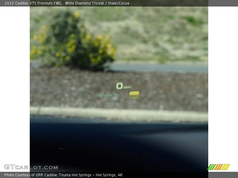 White Diamond Tricoat / Shale/Cocoa 2013 Cadillac XTS Premium FWD