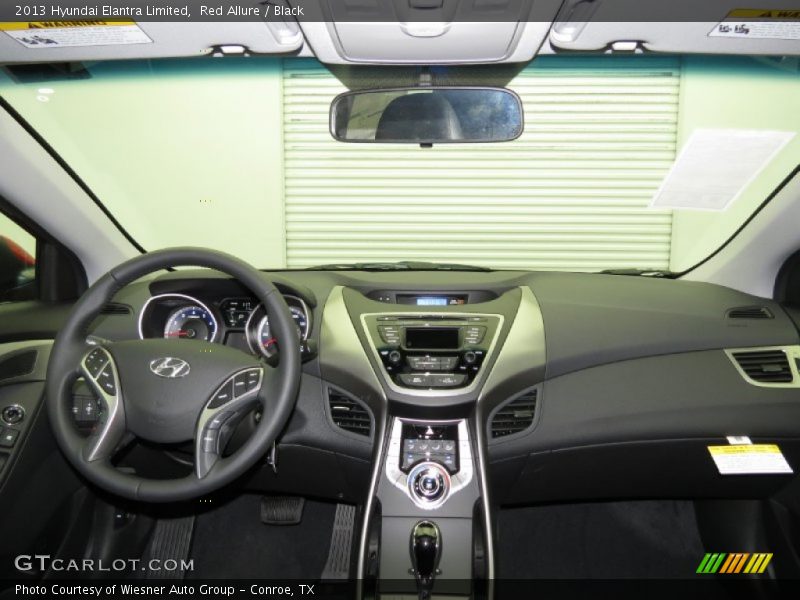 Red Allure / Black 2013 Hyundai Elantra Limited
