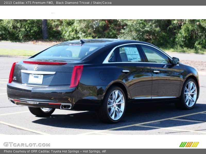 Black Diamond Tricoat / Shale/Cocoa 2013 Cadillac XTS Premium FWD