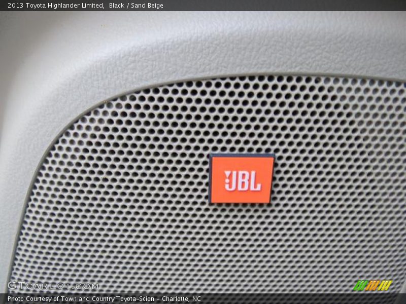 Black / Sand Beige 2013 Toyota Highlander Limited