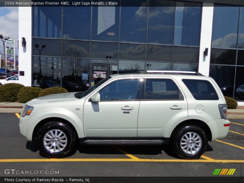  2009 Mariner Premier 4WD Light Sage Metallic