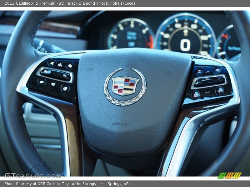 Black Diamond Tricoat / Shale/Cocoa 2013 Cadillac XTS Premium FWD