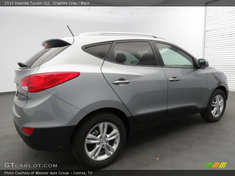Graphite Gray / Black 2013 Hyundai Tucson GLS