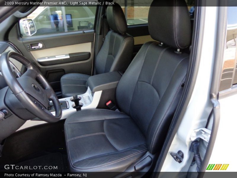 Front Seat of 2009 Mariner Premier 4WD