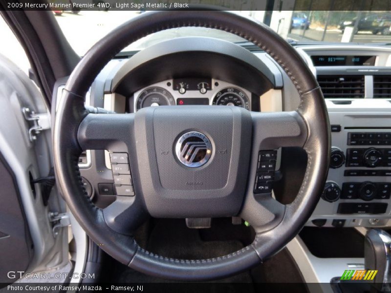  2009 Mariner Premier 4WD Steering Wheel