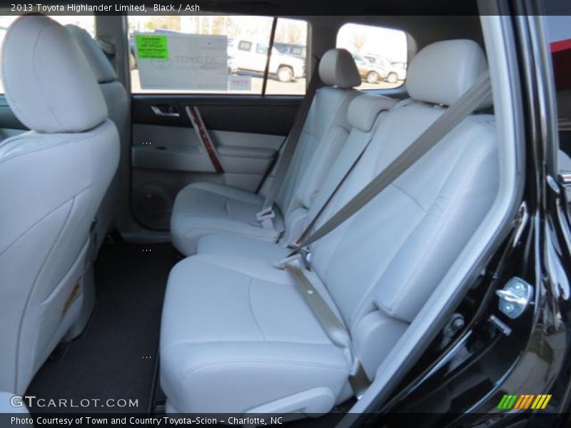 Black / Ash 2013 Toyota Highlander Limited