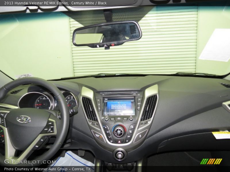 Dashboard of 2013 Veloster RE:MIX Edition