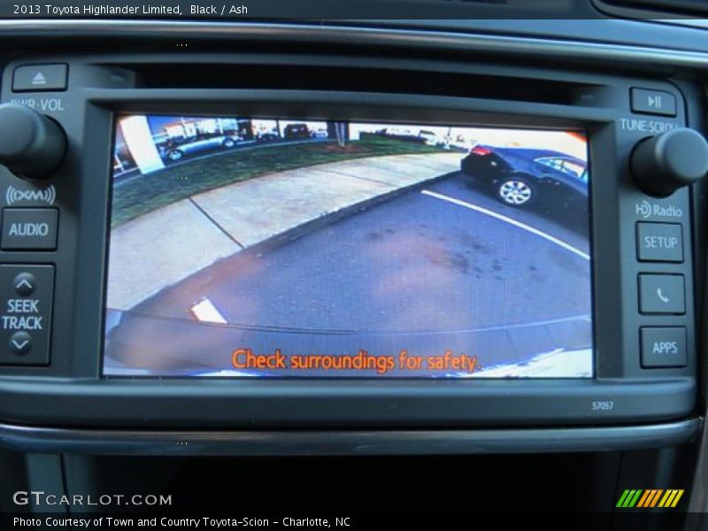 Black / Ash 2013 Toyota Highlander Limited