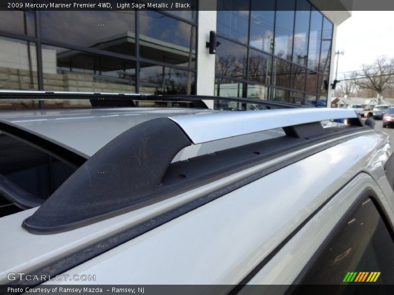 Light Sage Metallic / Black 2009 Mercury Mariner Premier 4WD