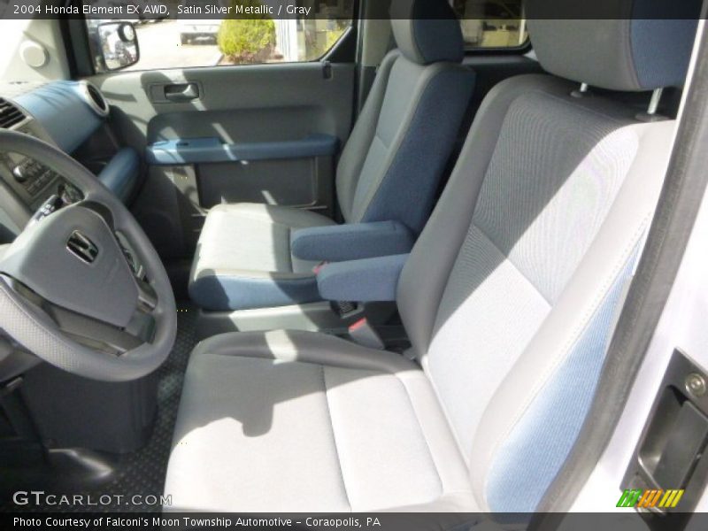 Satin Silver Metallic / Gray 2004 Honda Element EX AWD
