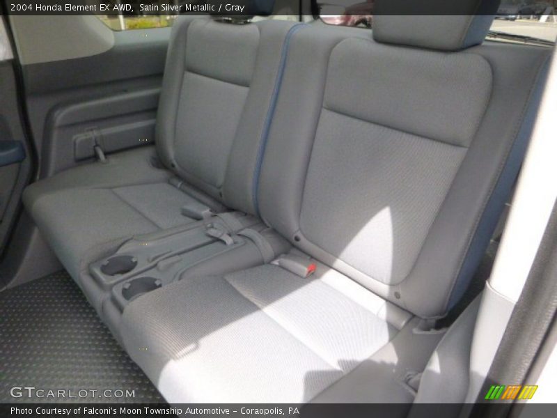 Satin Silver Metallic / Gray 2004 Honda Element EX AWD