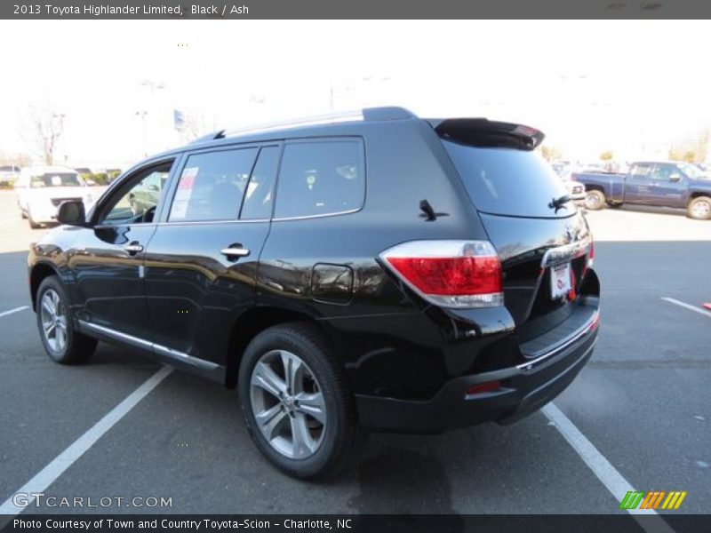 Black / Ash 2013 Toyota Highlander Limited