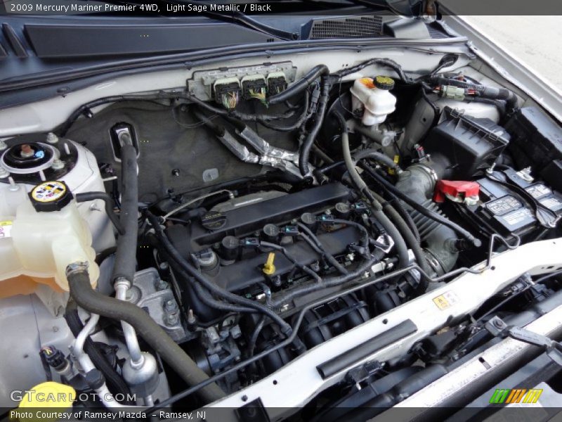  2009 Mariner Premier 4WD Engine - 2.5 Liter DOHC 16-Valve iVCT Duratec 4 Cylinder