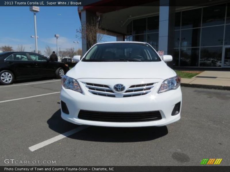 Super White / Bisque 2013 Toyota Corolla LE