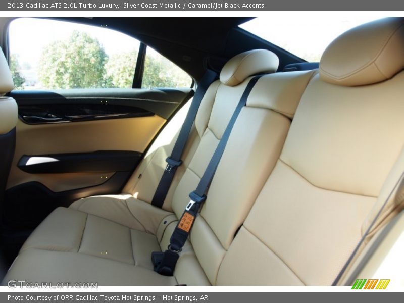 Silver Coast Metallic / Caramel/Jet Black Accents 2013 Cadillac ATS 2.0L Turbo Luxury
