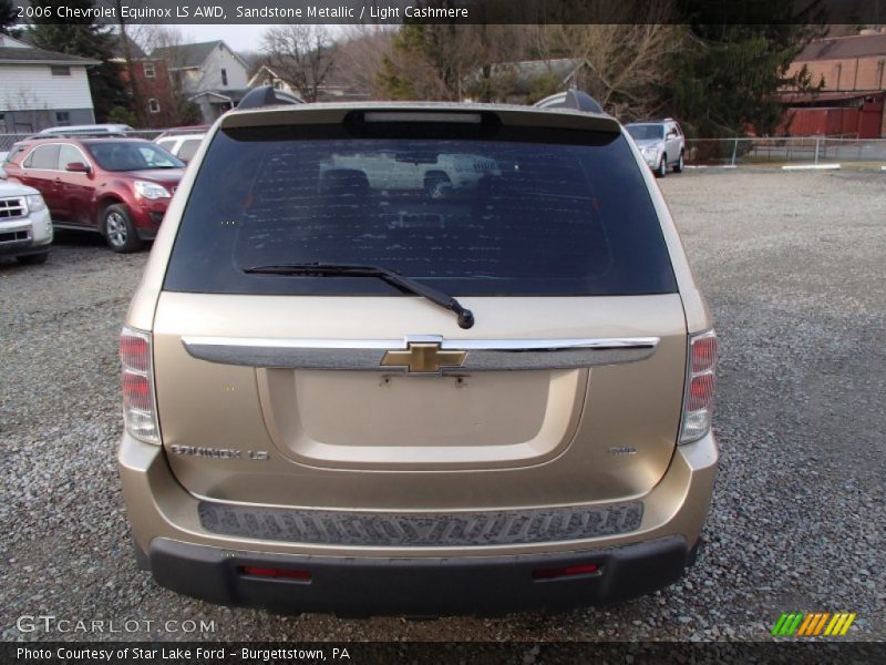 Sandstone Metallic / Light Cashmere 2006 Chevrolet Equinox LS AWD