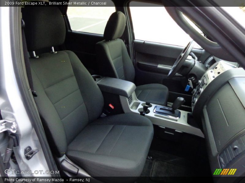 Brilliant Silver Metallic / Charcoal 2009 Ford Escape XLT