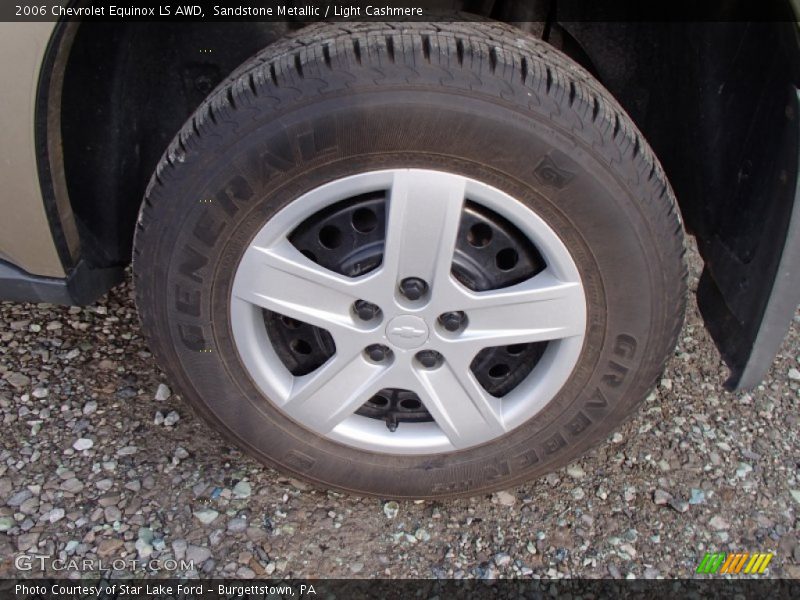 Sandstone Metallic / Light Cashmere 2006 Chevrolet Equinox LS AWD