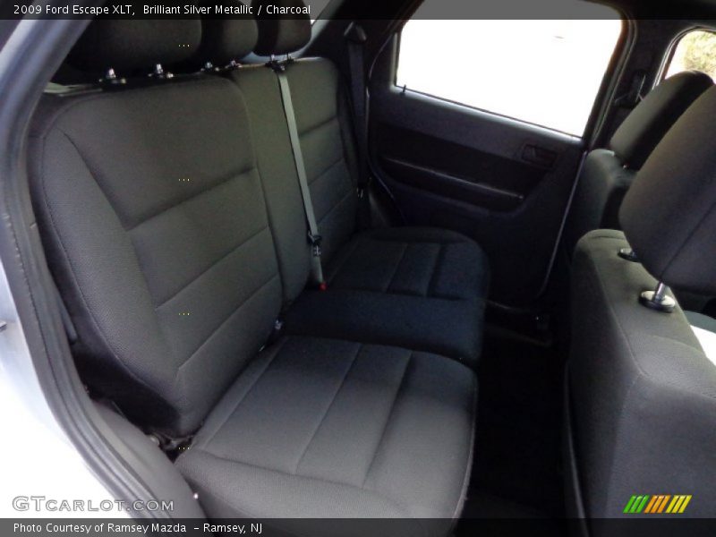 Brilliant Silver Metallic / Charcoal 2009 Ford Escape XLT