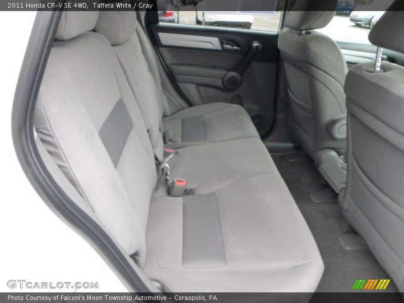 Taffeta White / Gray 2011 Honda CR-V SE 4WD