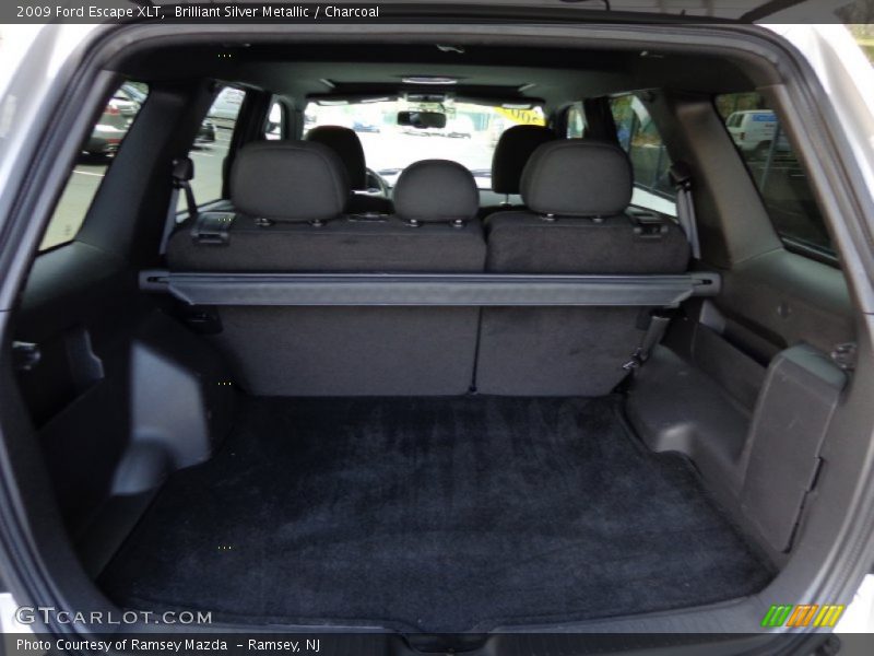 Brilliant Silver Metallic / Charcoal 2009 Ford Escape XLT