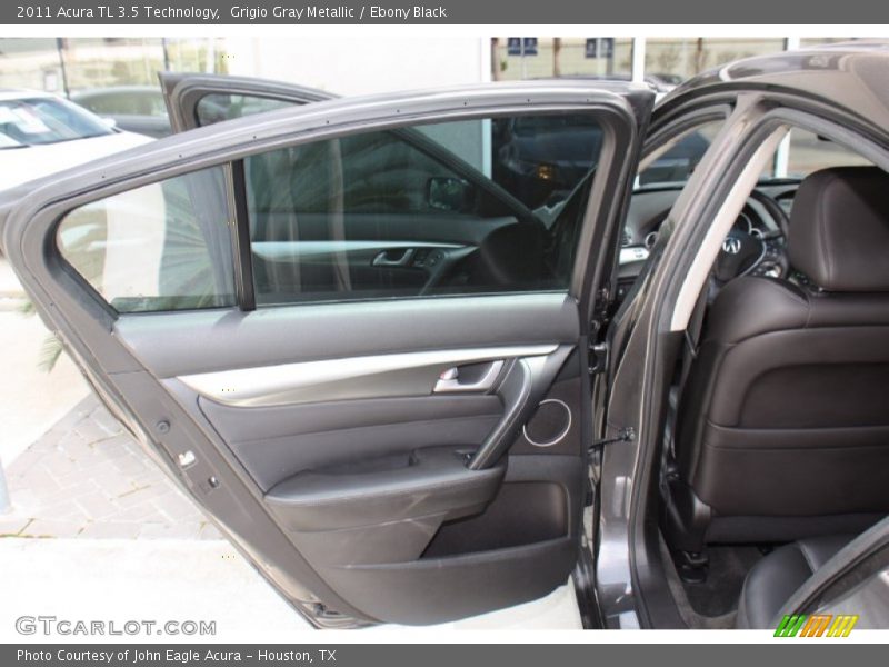 Grigio Gray Metallic / Ebony Black 2011 Acura TL 3.5 Technology